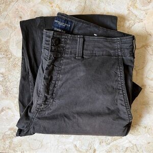 32 x 36 American Eagle Extreme Flex Washed Fade Gray Original Straight GUC